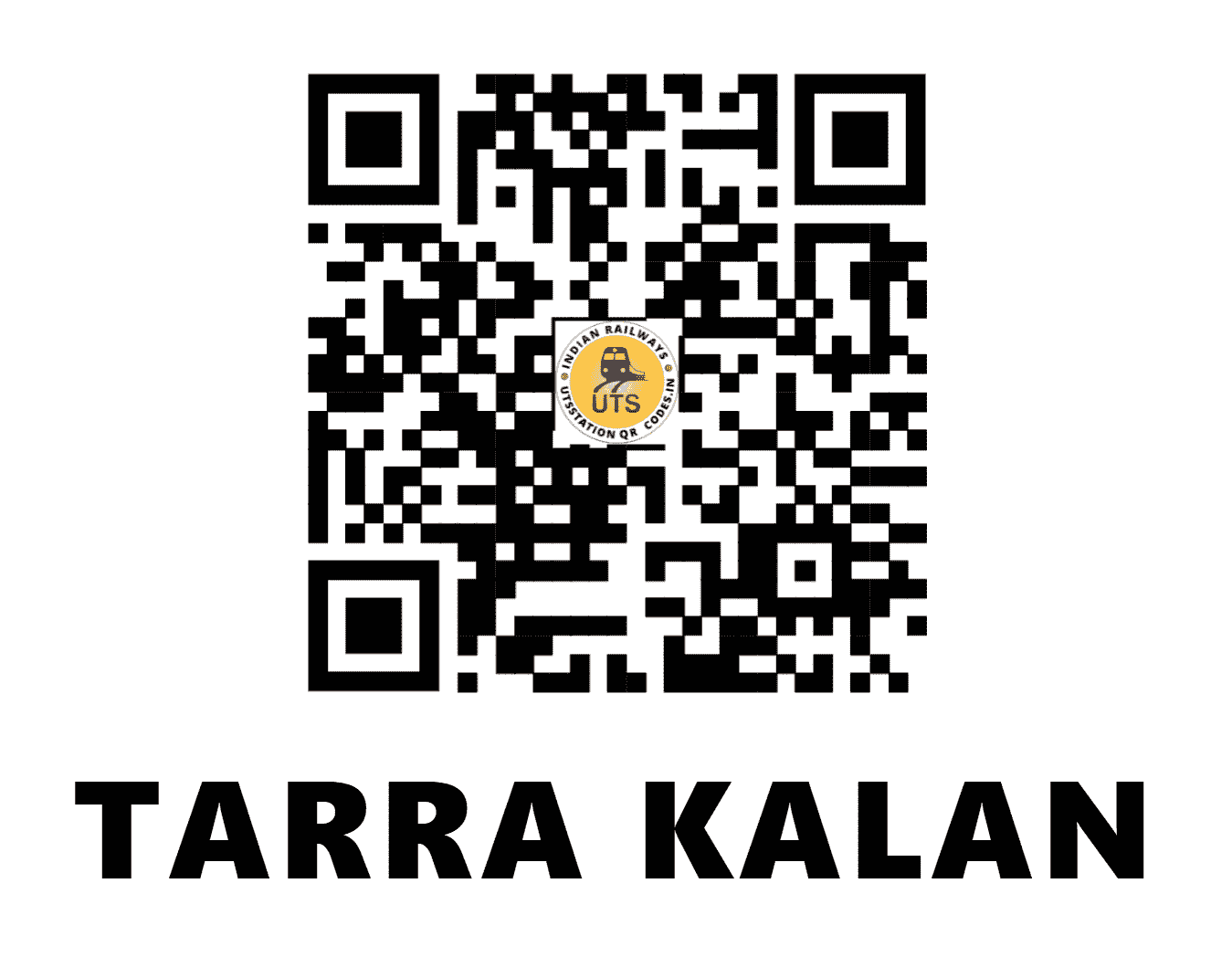 UTS QR Code for TARRA KALAN - TKLN (NC - MADHYA PRADESH)
